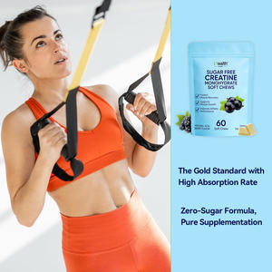 Suplementos Deportivos Personalizados al por Mayor con Garantía de Calidad, Sabor a Frutas, Sin Azúcar, Creatina Monohidrato en Tabletas Masticables - Product Image 4