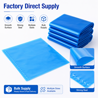 Sacs en plastique PE VCI anti-rouille à phase vapeur en stock pour pièces automobiles et métalliques de précision, expédition maritime