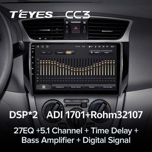 Teyes CE dspcar radioauto tapecar Màn hình DSP Sentra màn hình cảm ứng, màn hình hiển thị 12 tháng AM / FM MP3/MP4 người chơi, máy nghe nhạc DVD - Product Image 4