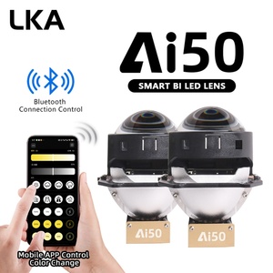 SANVI AI50 High Power 3 Inch Bi Led Projector Lens Headlights App Controls Colors 6000K/3000K/4300K Bi Led Projector Lens - Product Image 2