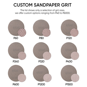 6 Inch Sanding Mesh 305mm Hook and Loop <strong>Sandpaper</strong> Disc Replaceable Dust Free Sanding Discs Manufacturer for Mirka <strong>Abranet</strong> - Product Image 5