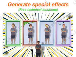 11.6-86 Inch Indoor 3D Interactive Video Holographic Touch Screen <b>Box</b> Lcd Transparent Holobox Display Cabinet Showcase 3d Digita - Product Image 3