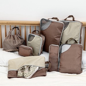 Bộ của 8 nén đóng gói Cubes cho hành lý du lịch lưu trữ Bag Set với lưới du lịch Phụ Kiện Du Lịch tổ chức cho vali - Product Image 2