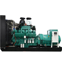 Générateur diesel à châssis ouvert Cummins 1000 kW/800 kW/500 kW avec ATS et moteur d'occasion économique 1800 tr/min pour l'Afrique et le Moyen-Orient