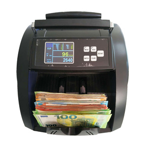 Compteur de billets de banque en euros à détection de faux billets MG UV, machine à compter l'argent, détecteur de faux billets, écran TFT, certifié CE - Product Image 1