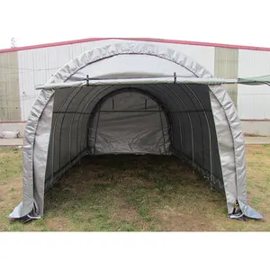12'Wx20'L hot sale steel frame outdoor sun portable industrial car wash shelter