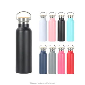 40 oz insulated water bottle with automatic straw cap and handle with vacuum stainless steel, BPA-Free (40 oz., black)