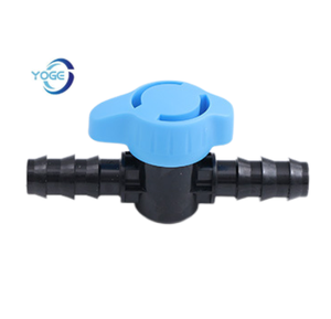 Mini Van tưới nhỏ giọt ống nối van nhựa tưới nhỏ giọt 20x1/2mm bên vượt qua van - Product Image 3