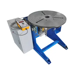 600kg CNC Welding Rotating Table Remote Control Positioner with Core Motor Loading 300kg Best Price