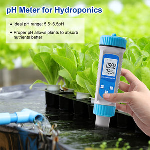 Probador de Calidad de Agua hidropónica 6 en 1 Hedao, medidor de PH y salinidad, probador de nutrientes EC Ppm, Control de aplicación para acuarios, jardines, peces - Product Image 3
