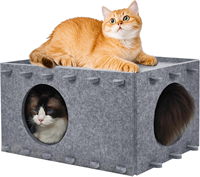 Vente en gros en usine de cages en feutre confortables et souples pour bricolage nids de lit simples pour la décoration intérieure