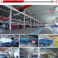 Huayu Serie Kartonnen Doos Flexo Printing Gecoate Droger Sleuf Stansen Printer Matrijzen Snijmachine Met Vibrator Stapelaar