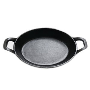 Mini ensemble de sauteuse en fonte avec plaque de <span class=keywords><strong>poisson</strong></span> à l'huile végétale écologique à deux poignées pour cuisinière à Induction Design moderne prix - Product Image 3