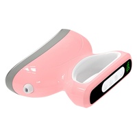 Nouvelle mini presse à chaud pour casquettes |   Machine de sublimation portable pour casquettes, contrôle précis de la température, réglage du compte à rebours, USB, bleu/rose