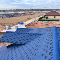 Prix d'usine Tuiles de toiture en métal modernes imperméables et ignifuges en asphalte pour bâtiments et villas