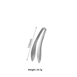<span class=keywords><strong>Pince</strong></span> à barbecue <span class=keywords><strong>en</strong></span> acier inoxydable 316L <span class=keywords><strong>Pince</strong></span> à steak à doigts <span class=keywords><strong>pour</strong></span> viande grillée Plat froid Clips alimentaires <span class=keywords><strong>pour</strong></span> aliments chauds et froids Viande <span class=keywords><strong>en</strong></span> métal durable - Product Image 6