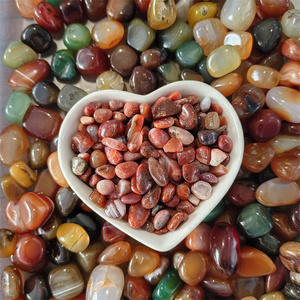 Ciottoli Ovali Lucidati di Colore Naturale, Pietre Burattate Multicolore <span class=keywords><strong>per</strong></span> Decorazioni Orticolturali, Paesaggistica, Artigianato e Parchi - Product Image 5