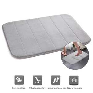 Tapis de bain en mousse <span class=keywords><strong>à</strong></span> mémoire de forme FMT, tapis de salle de bain absorbant <span class=keywords><strong>super</strong></span> doux, antidérapant, séchage rapide, lavable en <span class=keywords><strong>machine</strong></span>, pour baignoire, douche, salle de bain - Product Image 4