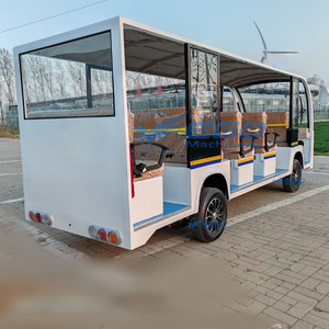 Autobús Turístico Eléctrico Blanco de 14 Asientos en Oferta, Ideal para Turismo y Patrullaje Urbano Autobús Turístico Personalizable - Product Image 4