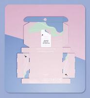 Fournisseur OEM, emballage cosmétique personnalisé avec logo, boîte pliante en carton ondulé recyclé, boîte d'expédition en carton, boîtes en papier avec impression