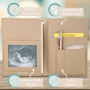 <span class=keywords><strong>Couverture</strong></span> <span class=keywords><strong>de</strong></span> passeport en feutre <span class=keywords><strong>de</strong></span> tissu personnalisée faite à la main en gros, dossier <span class=keywords><strong>de</strong></span> documents pour les enregistrements <span class=keywords><strong>de</strong></span> maternité, livret <span class=keywords><strong>de</strong></span> <span class=keywords><strong>santé</strong></span> <span class=keywords><strong>de</strong></span> l'enfant - Product Image 3