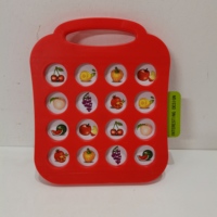 Jeu de société en plastique pour enfants - Jeu éducatif logique, accepte les jeux de mémoire et d'intelligence personnalisés
