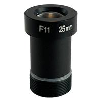 Objectif Fno F5.6 F7 F8 F11 6MP 2/3'' S Mount 25mm M12 pour caméra de lecture d'images stéréo 3D