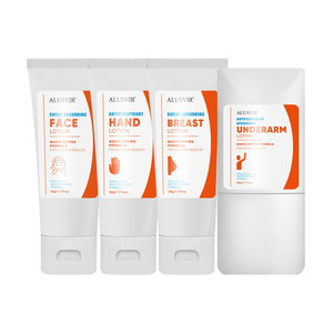 Etiqueta privada Natural vegano <span class=keywords><strong>antitranspirante</strong></span> mano axila loción cara pecho absorción de sudor loción conjunto <span class=keywords><strong>para</strong></span> hombres y mujeres - Product Image 1