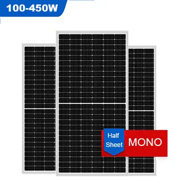 ソーラーシステム用ソーラーパネル300W400ワット500W単結晶ハーフセルモノパワーコストソーラーパネル新製品