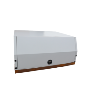 Auvent de camionnette entièrement fermé sur mesure en alliage d'aluminium avec porte latérale verrouillable, auvent rigide pour camionnette, dimensions, couleur et disposition personnalisées - Product Image 6
