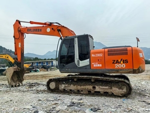 Excavatrice Hitachi ZAXIS ZX200 d'occasion de haute qualité, d'origine japonaise, 20 tonnes, à vendre - Product Image 4
