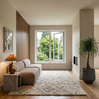 Solution de construction de qualité professionnelle, prix abordables, approvisionnement stable, fenêtres en vinyle à ouverture à manivelle P85 avec dimensions personnalisées