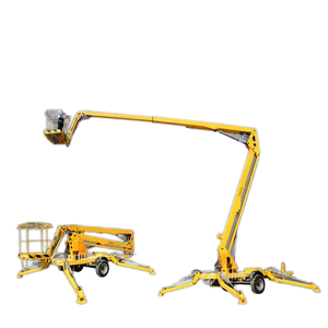 Plataforma Elevadora Araña Remolcable de 8-10-12-14-16-18-20m con Motor para Venta, Elevador de Brazo Plegable Profesional - Product Image 3