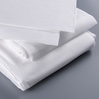 Ensemble de draps jetables pour hôtel, literie hôtelière 4 pièces, housse de couette et taies d'oreiller non tissées, logo personnalisé et approvisionnement en gros