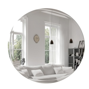 Modern Wall Mirror Deco Mirror Unframed with Beveled Edge/polished Decorative Art Glass Wooden <b>Crate</b> Support Customer Size SINOY - Product Image 2