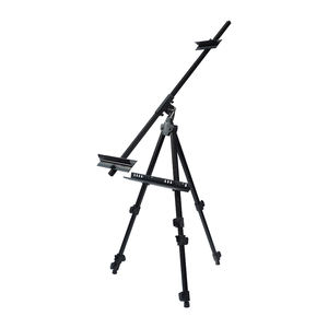 Chevalet en métal noir portable, réglable et durable, 165 cm, pour la peinture, prix <span class=keywords><strong>de</strong></span> gros d'usine, trépied pliable, présentoir - Product Image 1