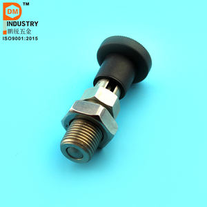 مكبس تحديد المواقع محملة بنابض مع مقبض وقفل صامولة PDMG617 5 - AK - Product Image 4