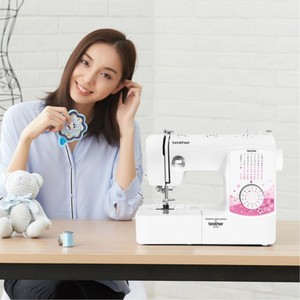 จักรเย็บผ้าบราเดอร์ รุ่น TM27PK กึ่งอัตโนมัติ ใช้ไฟฟ้า สำหรับใช้ในบ้าน - Product Image 1