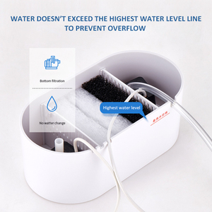 Multifunctionele Mini Fish Tank Usb <span class=keywords><strong>Aquarium</strong></span> Voor Kind Met Bodem Filtersysteem En Led Licht - Product Image 3