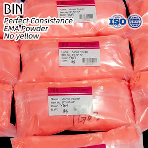 BIN <span class=keywords><strong>Nude</strong></span> Poudre Acrylique Clair Naturel Acrylique Poudre À Ongles Couverture Glitter Poudre Acrylique Pour Ongles - Product Image 4