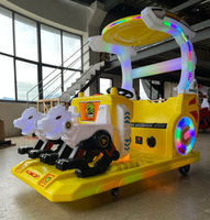 Voitures tamponneuses électriques personnalisées 4 places pour enfants et adultes, idéales pour les parcs d'attractions et les centres de divertissement