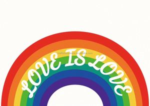 Abanicos Plegables de Bambú Personalizados con Diseño de Arcoíris, Abanicos de Mano de Plástico Coloridos, Arte Popular para el Orgullo LGBT, Decoraciones para Bodas, Halloween y el Hogar - Product Image 2