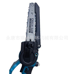 เลื่อยโซ่ยนต์ขนาดเล็ก 8 นิ้ว ใช้แบตเตอรี่ไร้สาย สำหรับตัดไม้ ใช้งาน DIY - Product Image 3