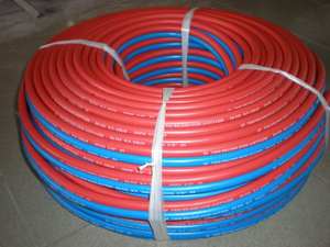 Ensemble de découpe et de soudage oxyacétylène 3/16 avec réservoirs d'<span class=keywords><strong>oxygène</strong></span> et d'<span class=keywords><strong>acétylène</strong></span>, et <span class=keywords><strong>tuyau</strong></span> pour <span class=keywords><strong>chalumeau</strong></span> - Product Image 4