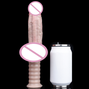 Consolador de doble capa con asa de 27,7 cm, estimulador de punto G realista para pene, penetración de silicona, juguete sexual Anal para <span class=keywords><strong>hombres</strong></span> y <span class=keywords><strong>mujeres</strong></span> - Product Image 5