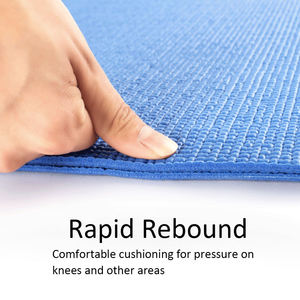 Tapis de yoga antidérapant pliable, épaisseur 10-20 mm, absorption silencieuse des chocs, parfait pour le sport et la remise en forme des hommes et des femmes - Product Image 5