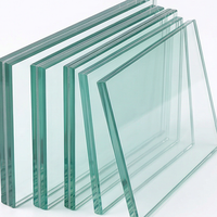 Verre laminé PVB ultra-clair 11,52, verre de sécurité super-clair avec intercouche PVB pour portes et fenêtres de balcon
