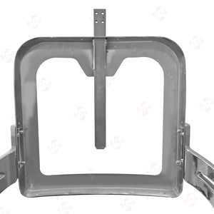 Sedia da Parrucchiere Reclinabile di Alta Gamma con Telaio Quadrato, Pompa Idraulica e Rotazione, Sedia Moderna da Barbiere - Product Image 4