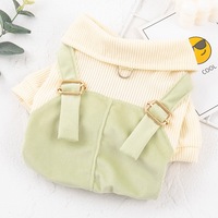 Ropa para Mascotas en Oferta, Novedad de Primavera y Otoño, Ropa para Mascotas, Overol de Pana para Perros de Cuatro Patas, Ropa para Perros Pequeños