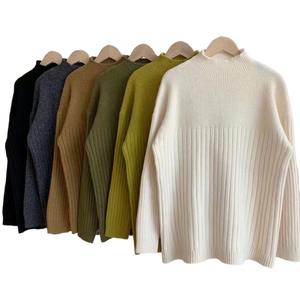 Nuova maglieria stile coreano senza maniche Top morbido Pullover comodo da donna - Product Image 4